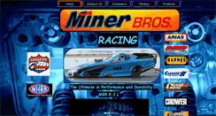 Desktop Screenshot of minerbrosracing.com